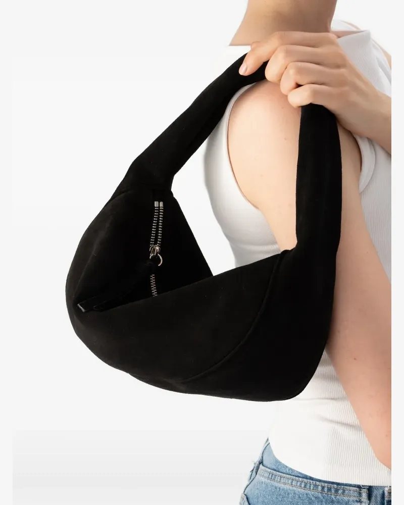 by FAR Maxi Cush Schultertasche - Schwarz Schwarz