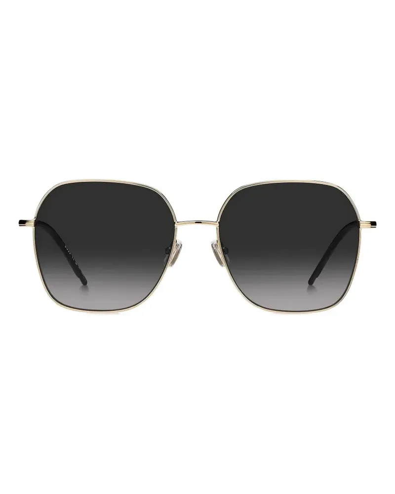 HUGO BOSS oversized-frame sunglasses - Gold Gold
