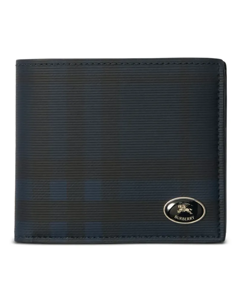 Burberry Portemonnaie mit Equtian Knight-Stempel - Blau Blau