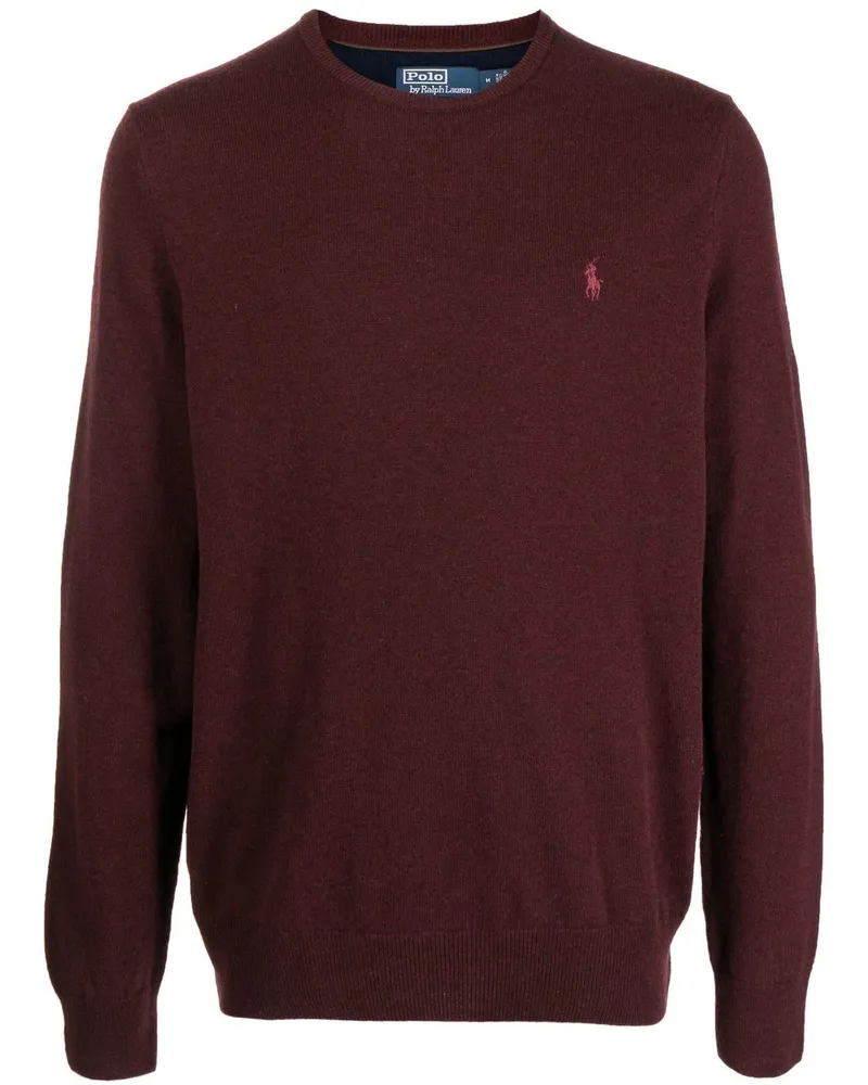 Ralph Lauren Pullover mit Polo Pony - Rot Rot