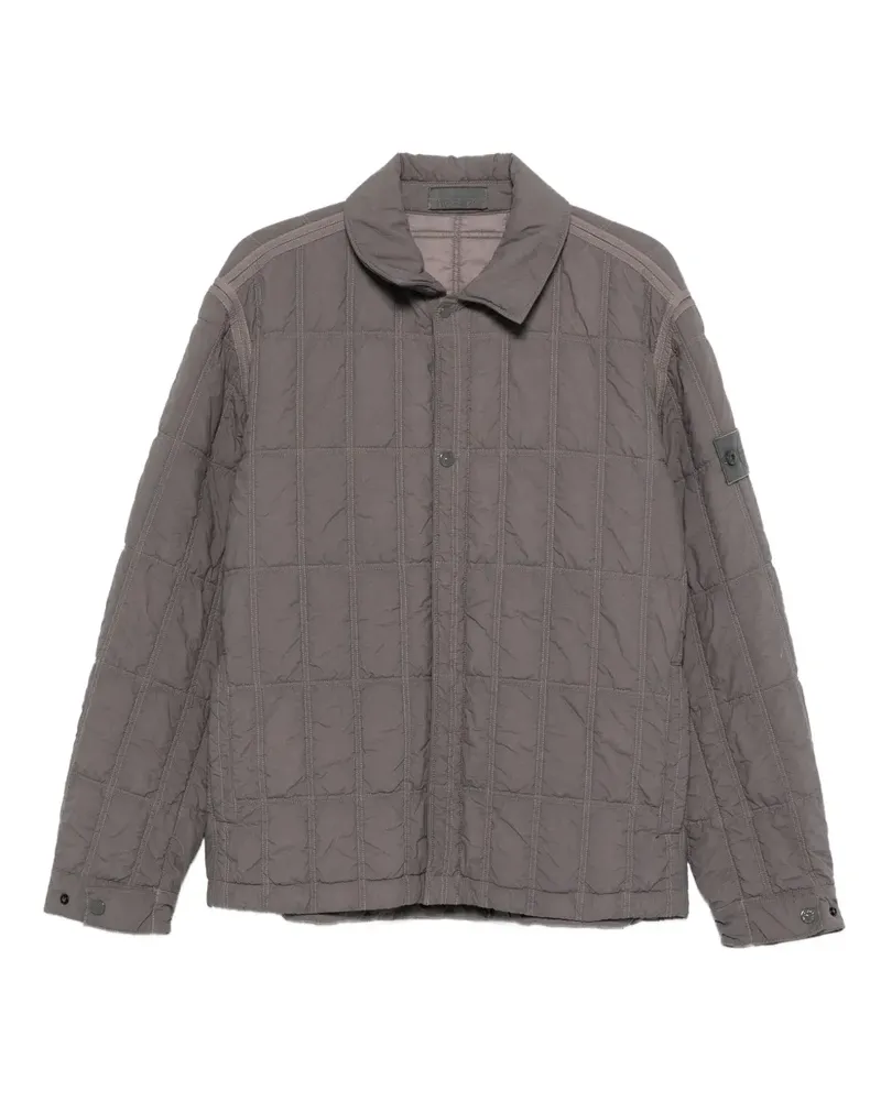 Stone Island Gesteppte Jacke - Grau Grau