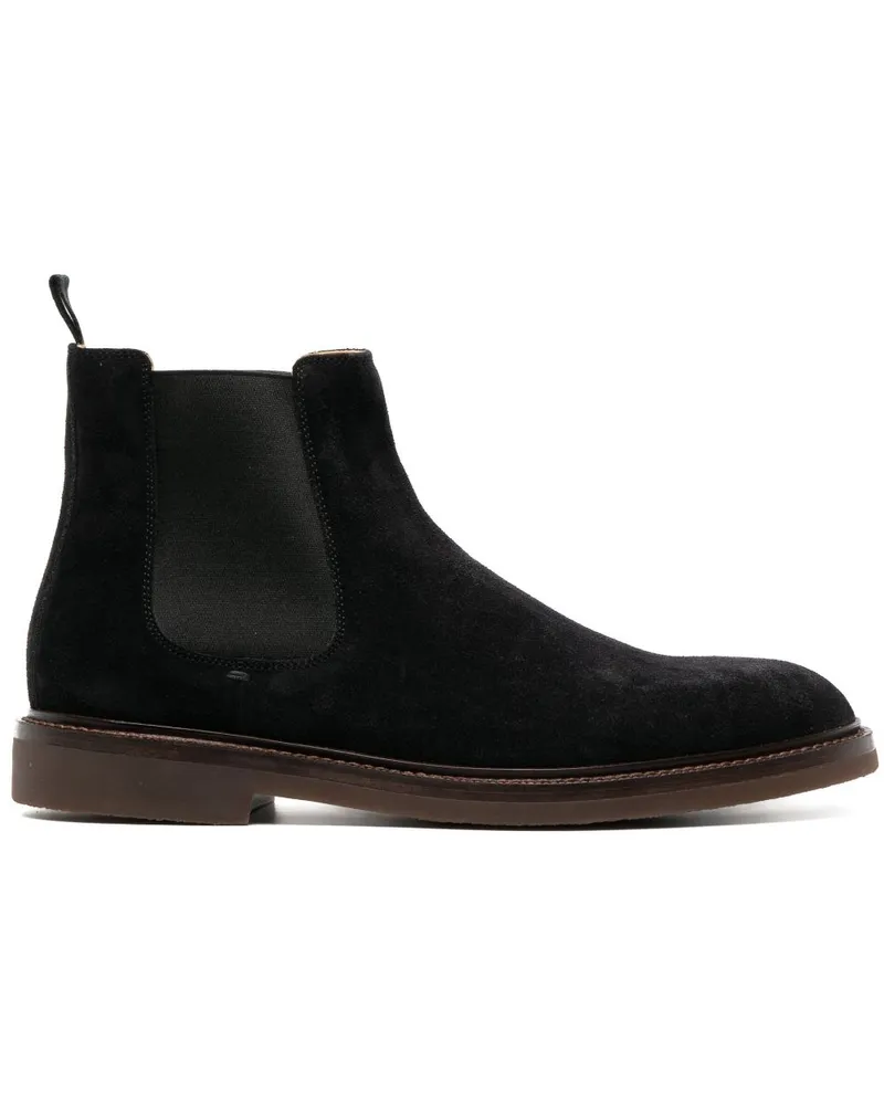 Brunello Cucinelli Klassische Chelsea-Boots - Schwarz Schwarz