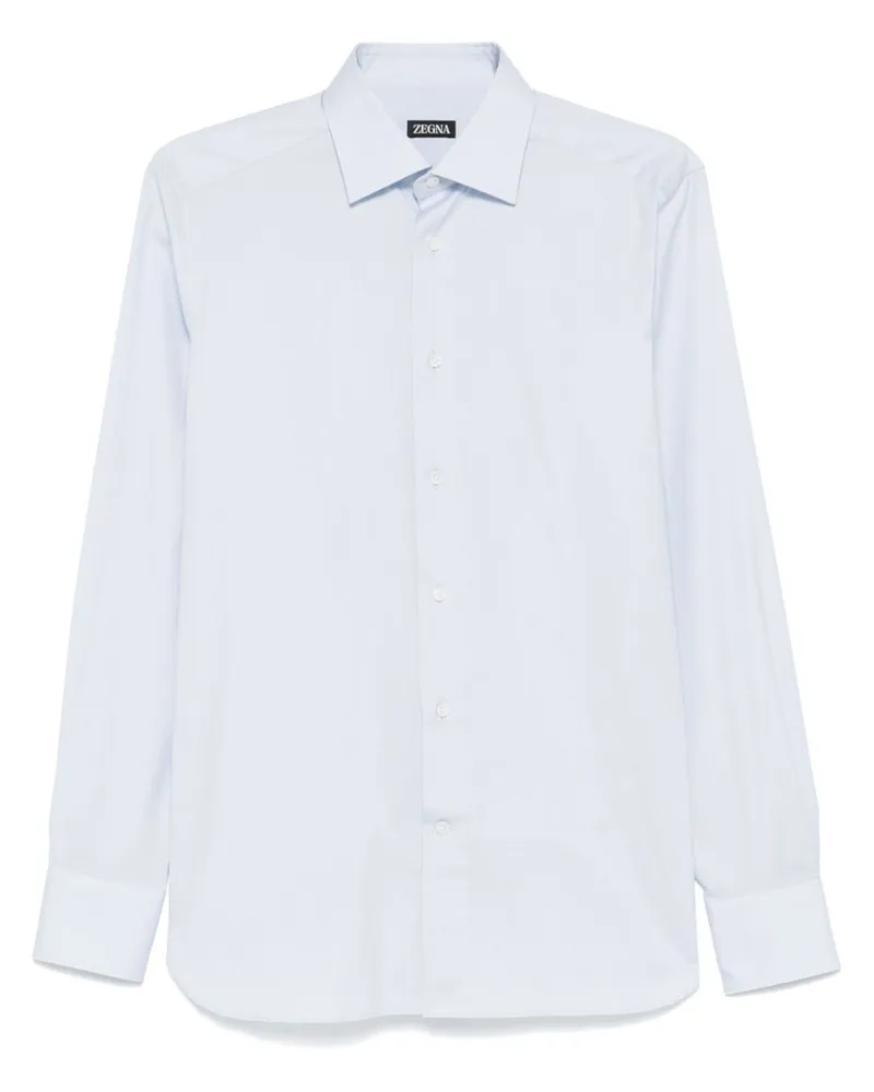 Ermenegildo Zegna Klassisches Hemd - Blau Blau
