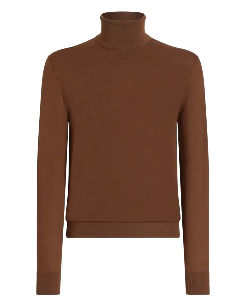 Dolce & Gabbana Pullover mit Rollkragen - Braun Braun