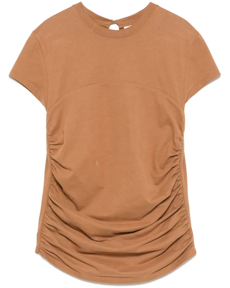 Isabel Marant Maelie T-Shirt - Braun Braun