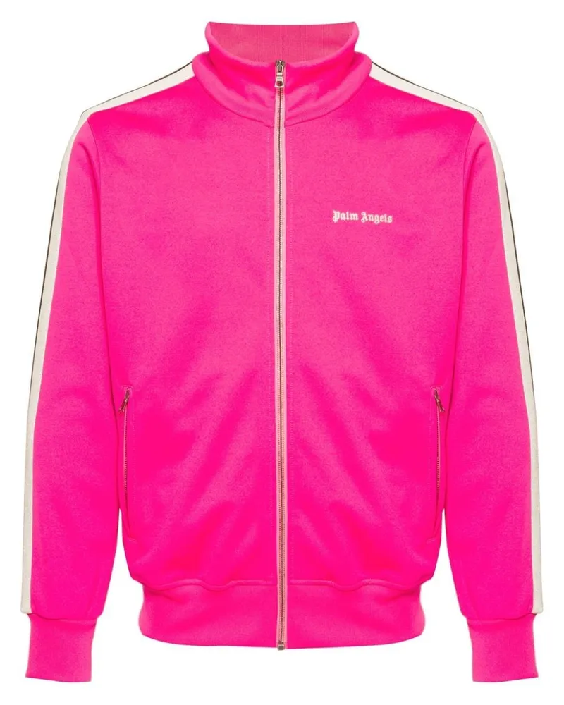 Palm Angels Sportjacke mit Logo-Stickerei - Rosa Rosa