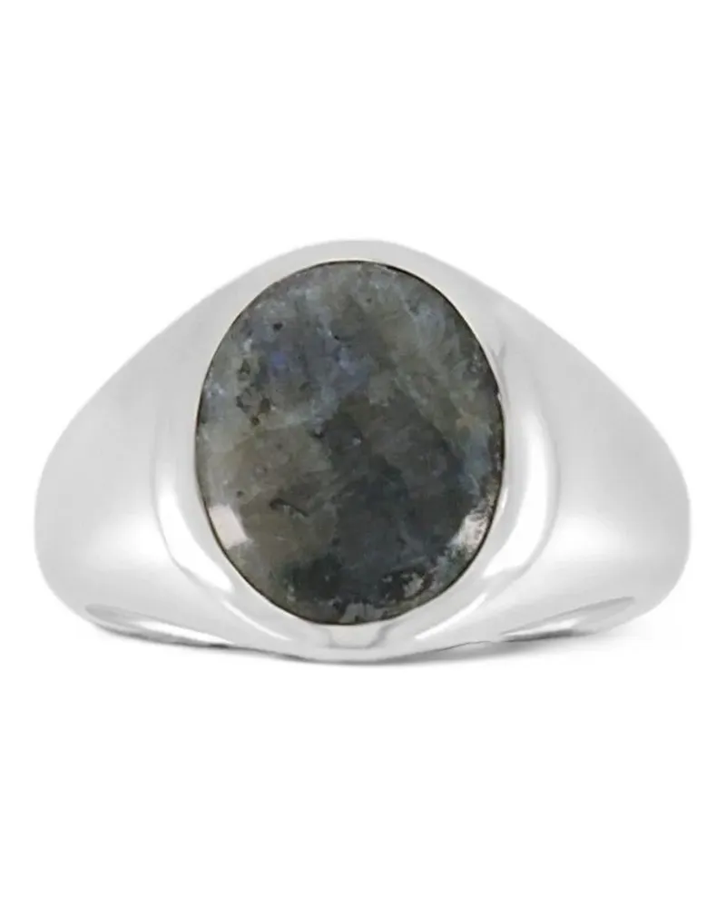 Tom Wood Lizzie Ring mit Larvikit - Silber Silber