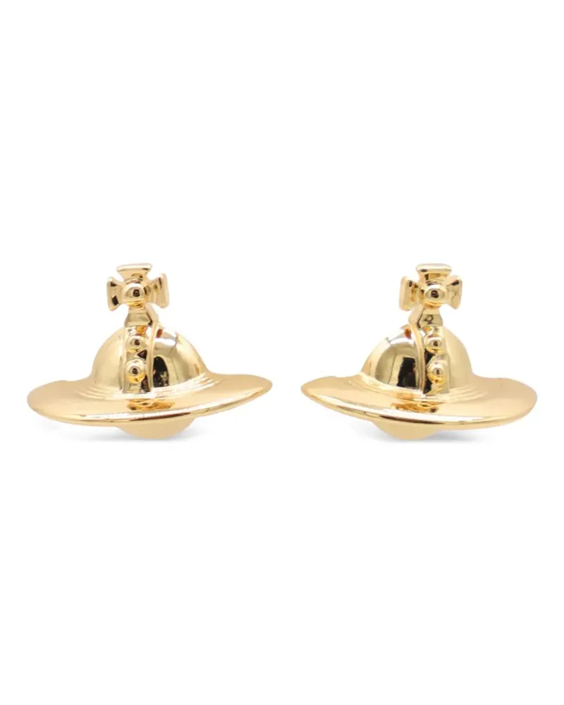 Vivienne Westwood Ohrringe mit Reichsapfel - Gold Gold