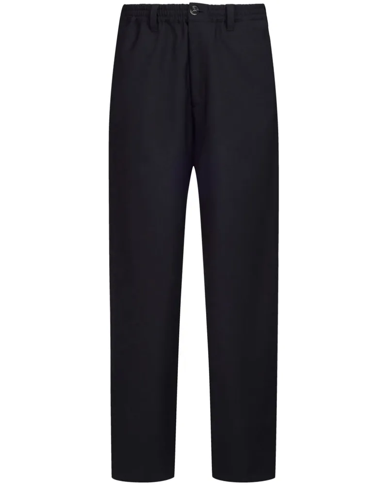 Marni Tropical Slim-Fit-Hose - Schwarz Schwarz