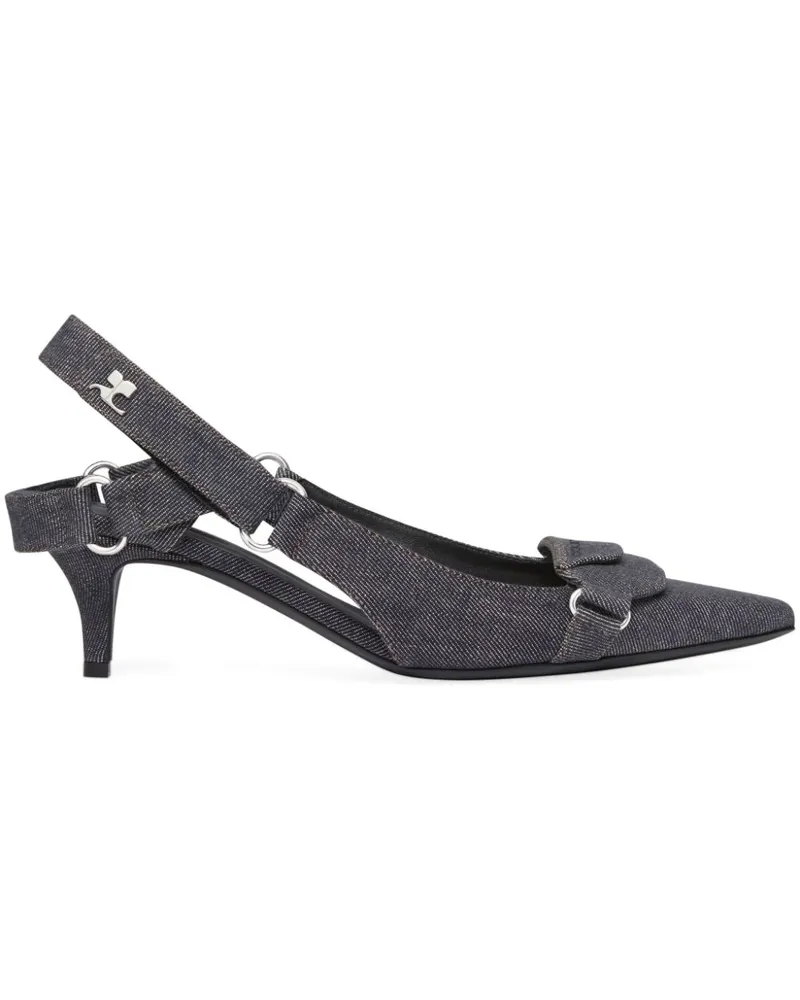 Courrèges Racer Pumps - Grau Grau