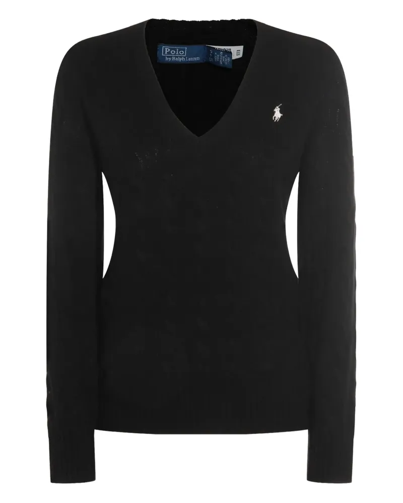 Ralph Lauren Pullover mit Zopfmuster - Schwarz Schwarz