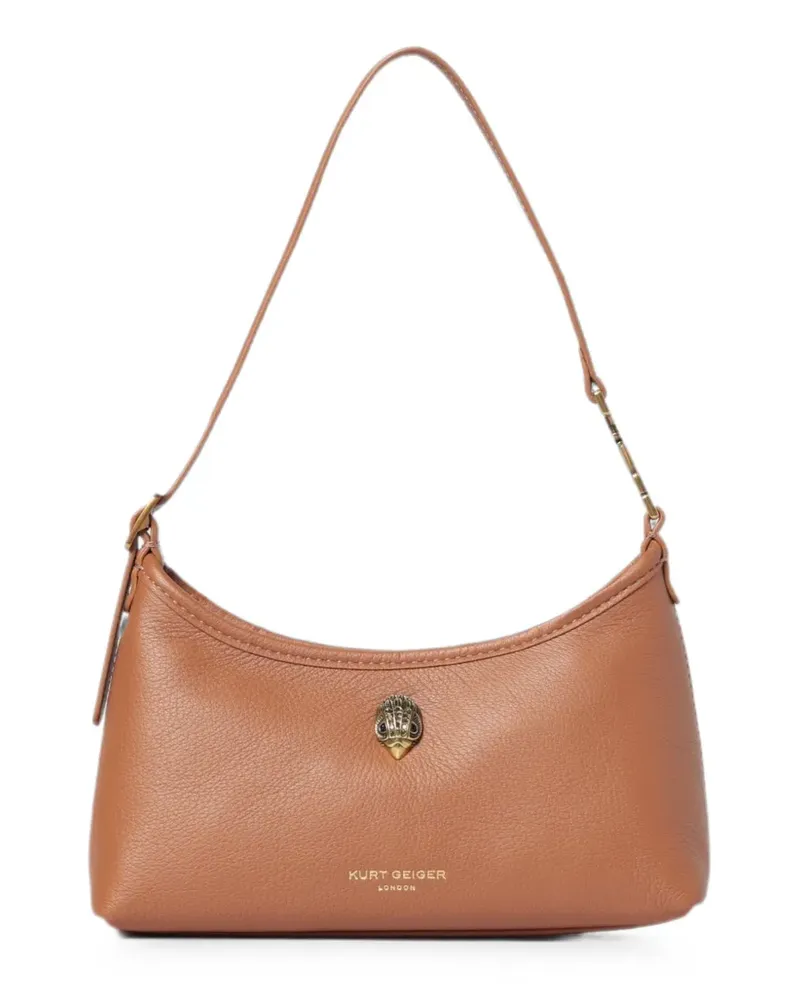 Kurt Geiger Schultertasche mit Adler-Schild - Nude Nude