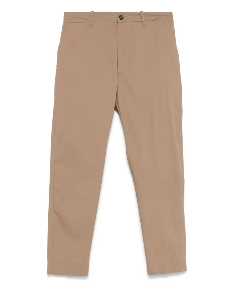 nine:inthe:morning Chino mit geradem Bein - Braun Braun