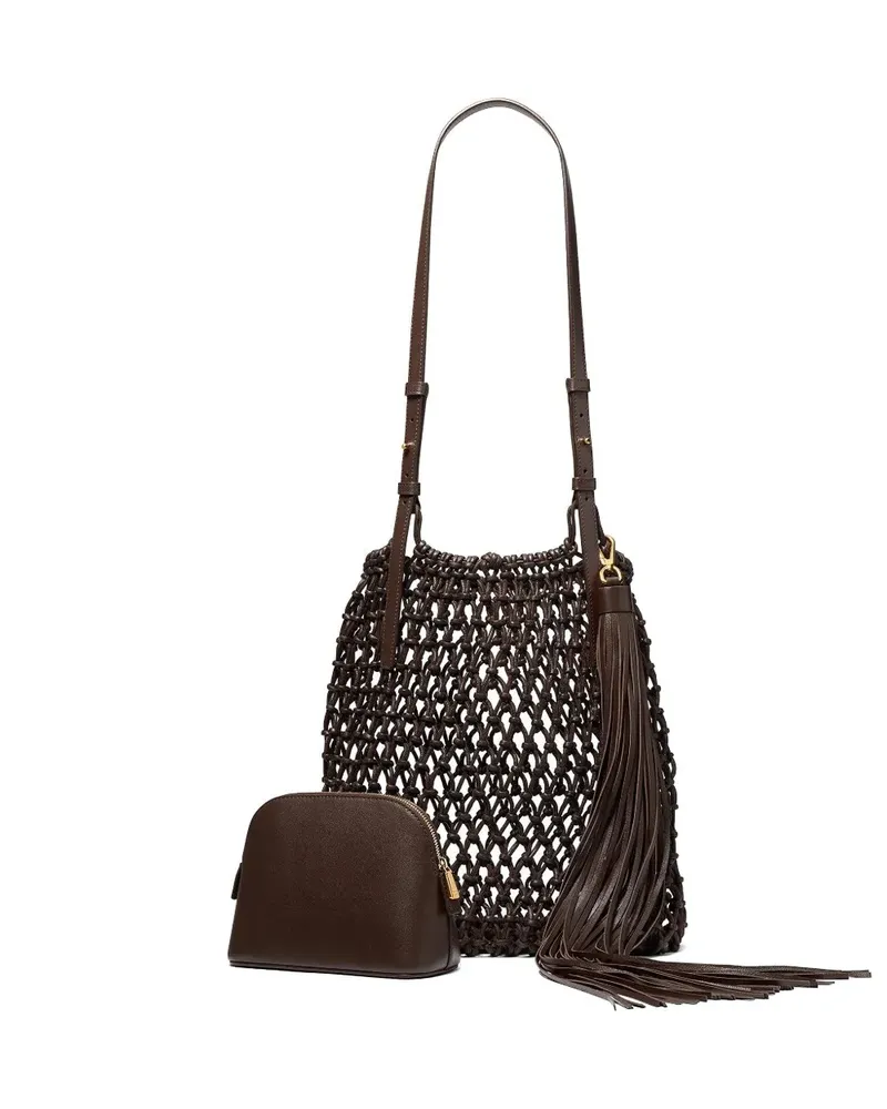 Michael Kors Loli macramé tote bag - Braun Braun
