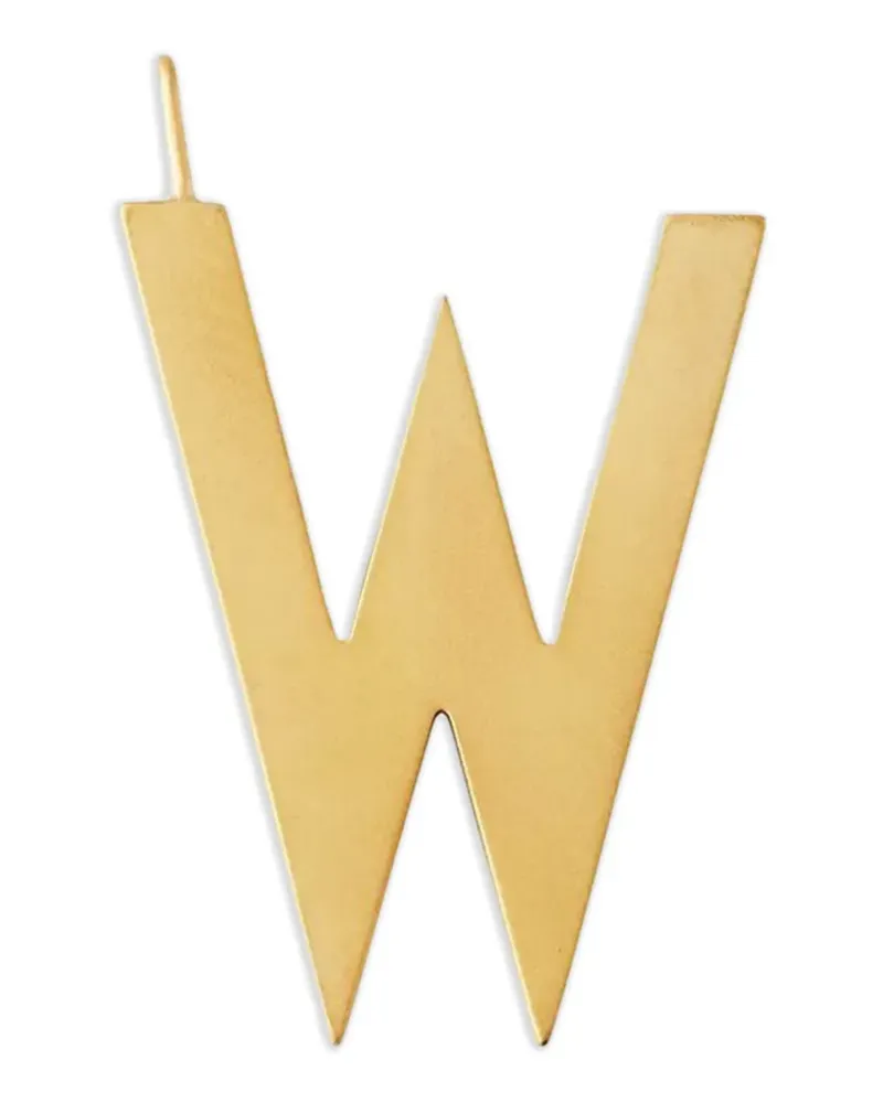 DESIGN LETTERS letter-pendent necklace - Gold Gold