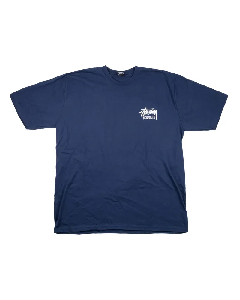 Stüssy Honolulu T-Shirt - Blau Blau