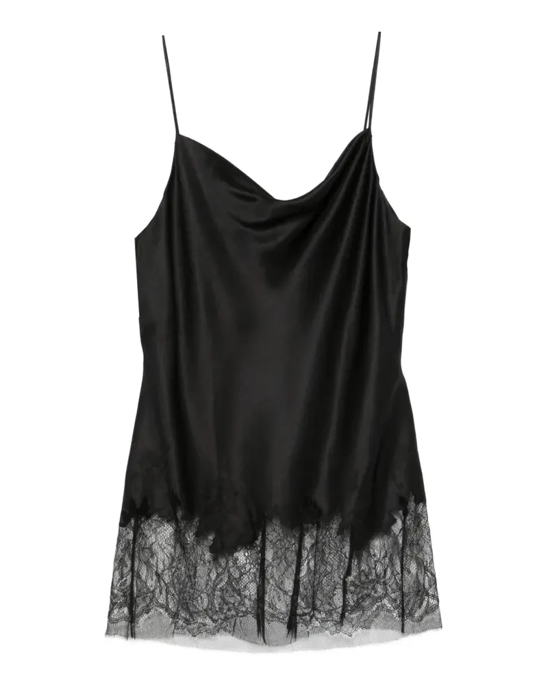 Carine Gilson Camisole-Top aus Seide - Schwarz Schwarz
