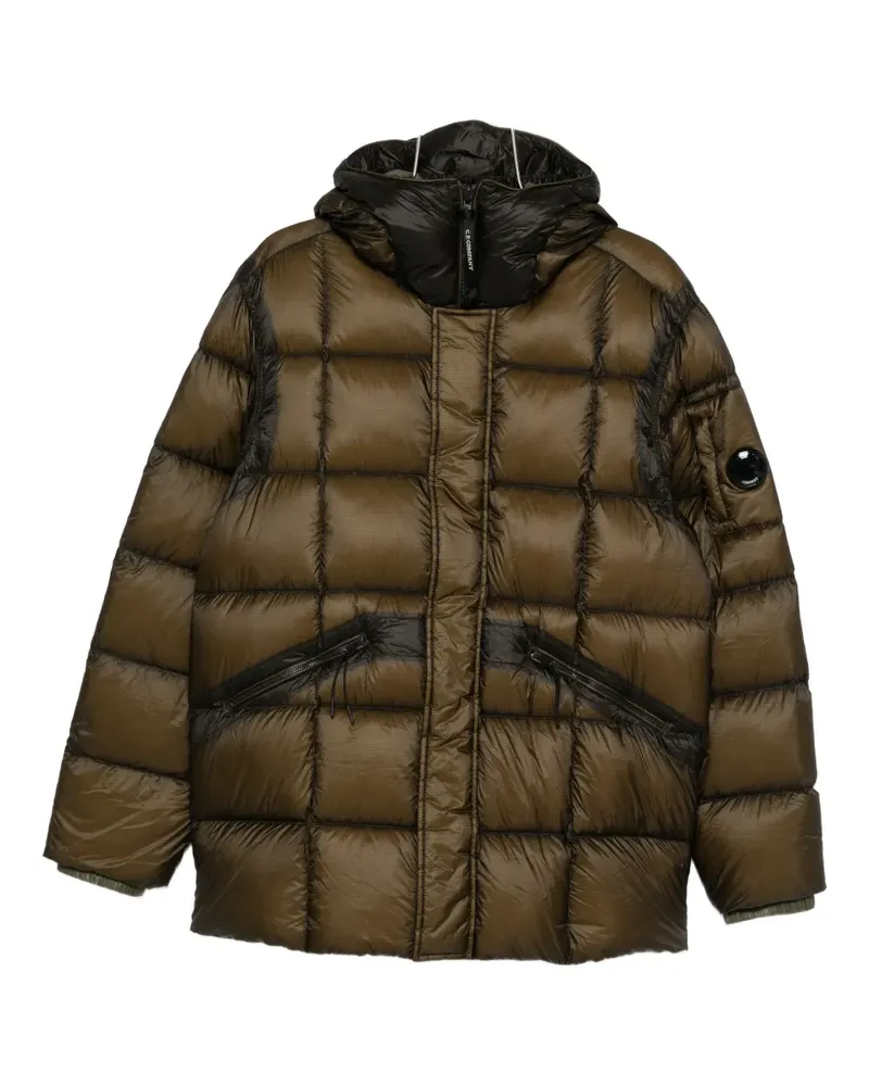 C.P. Company hooded quilted jacket - Grün Grün