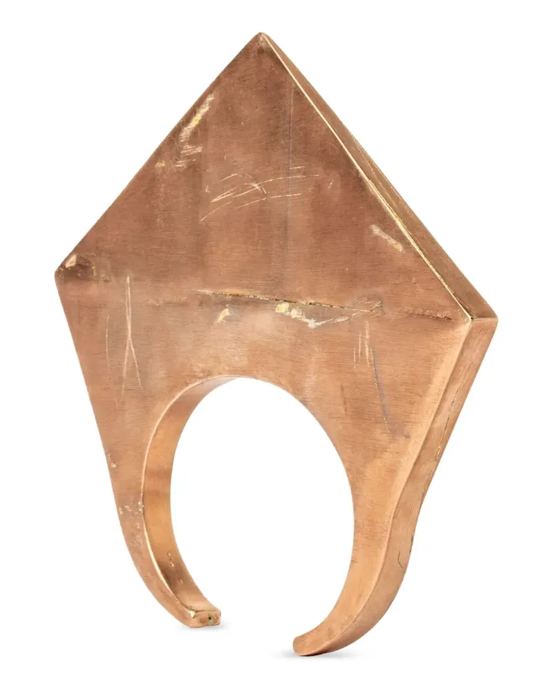 Parts Of Four Crescent Bridge Armspange - Gold Gold