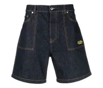 Jeans-Shorts im Utility-Look