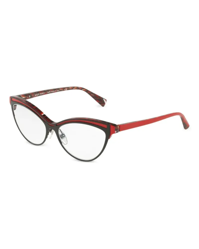 Alain Mikli Brille mit Cat-Eye-Gestell - Rot Rot