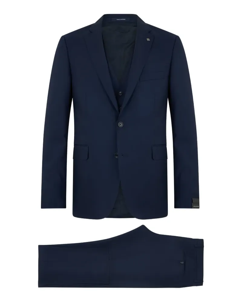 Tagliatore Dreiteiliger Anzug (3er-Set) - Blau Blau