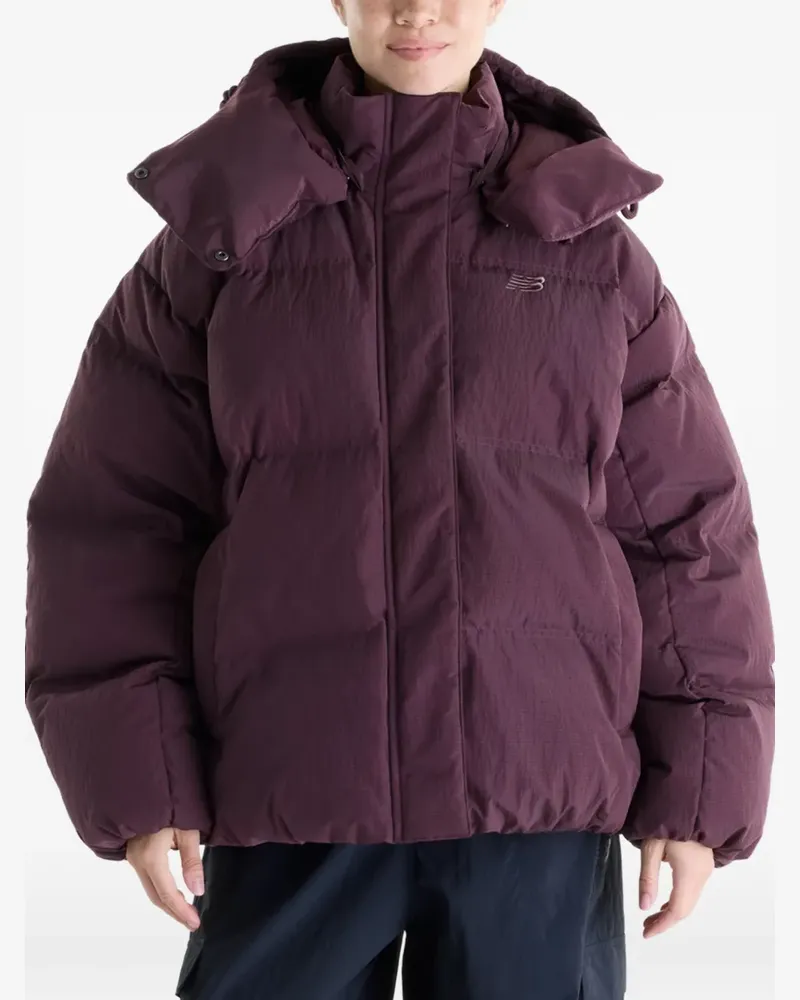 New Balance Premium puffer jacket - Violett Violett