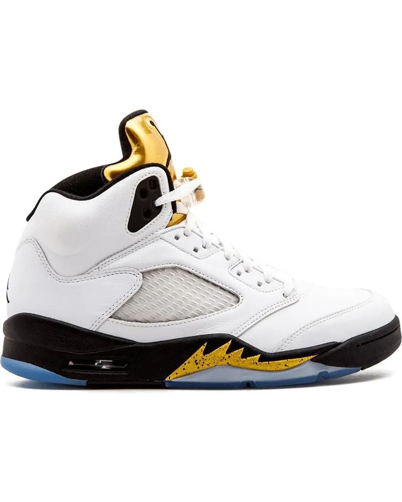 Jordan Air  5 Retro' Sneakers - Weiß Weiß