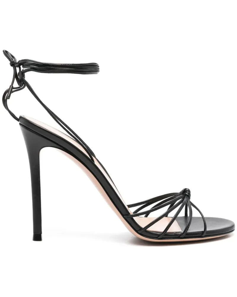 Gianvito Rossi Sandalen 110mm - Schwarz Schwarz