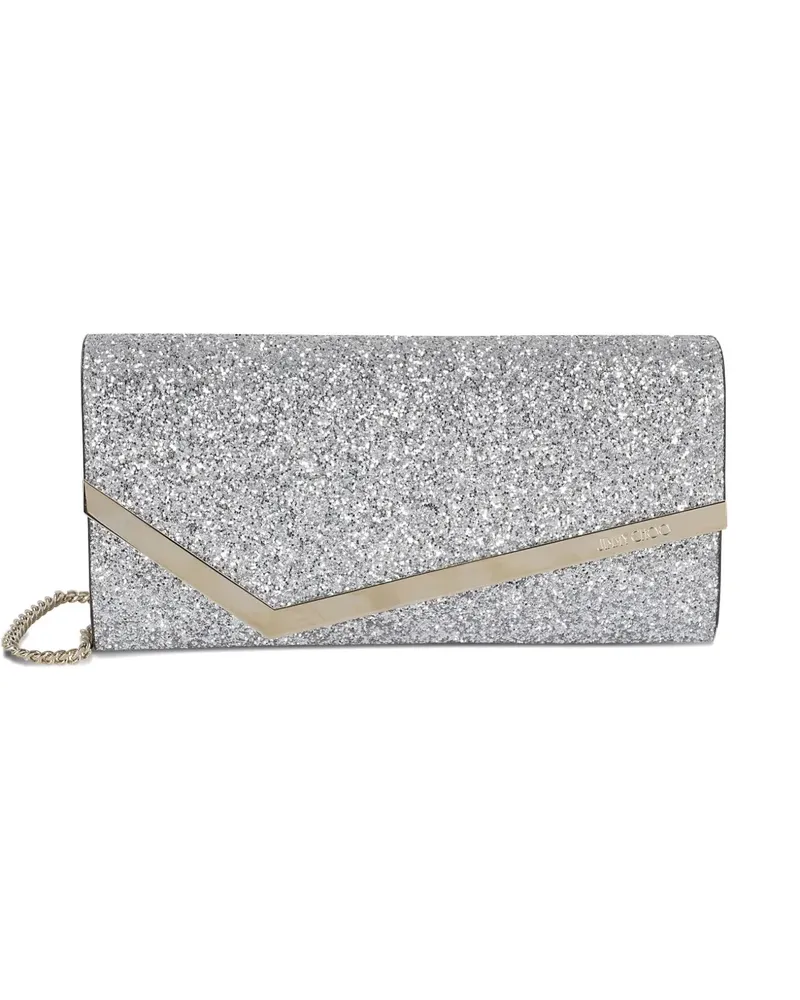 Jimmy Choo Emmie Clutch - Silber Silber