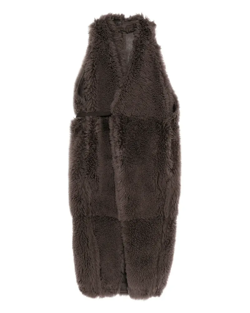 Rick Owens Cyclops Mantel - Grau Grau