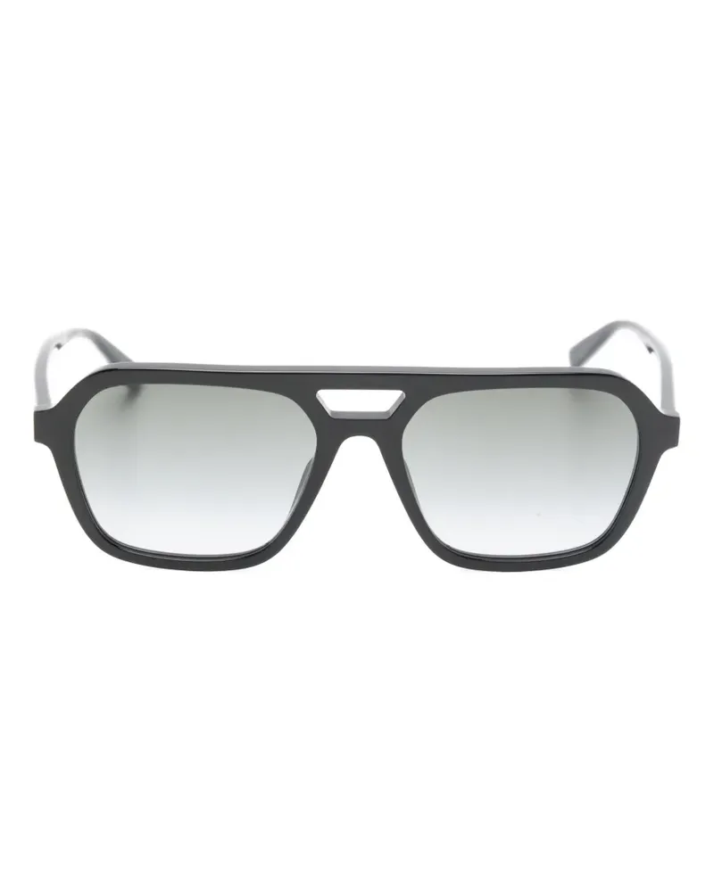 Saint Laurent SL905 double-bridge sunglasses - Schwarz Schwarz