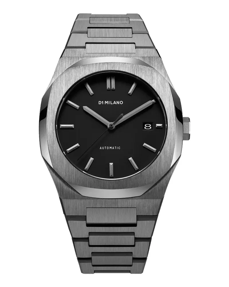 D1 Milano Klassische Armbanduhr - Schwarz Schwarz