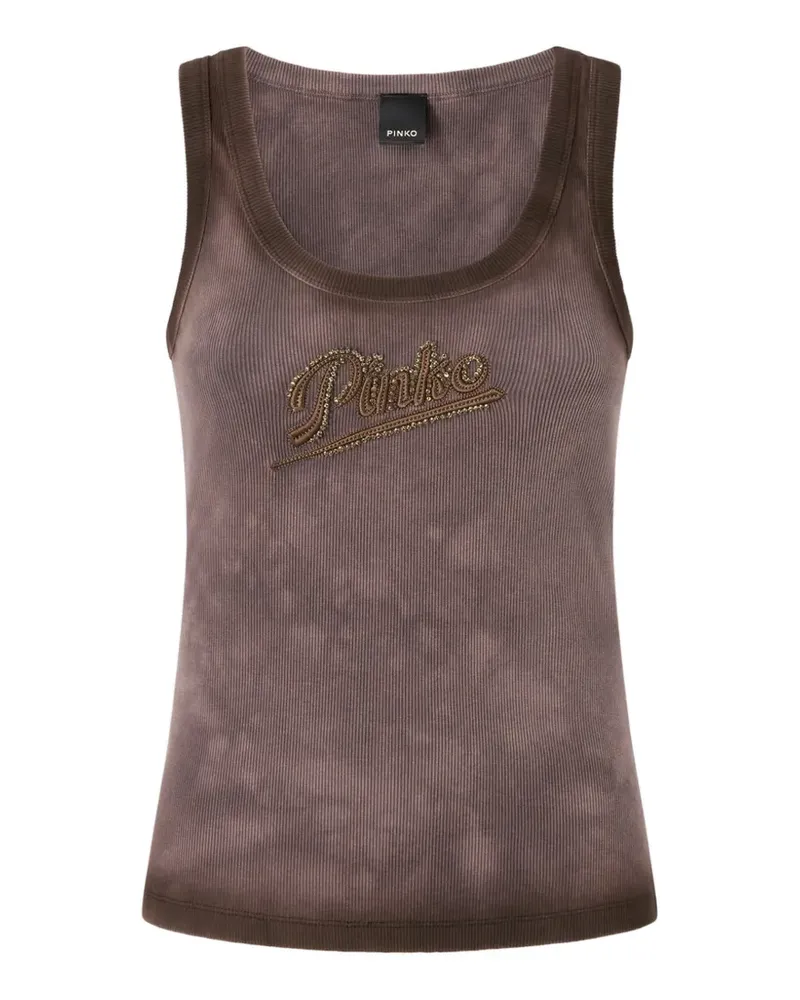 Pinko Ärmelloses Oberteil - Braun Braun