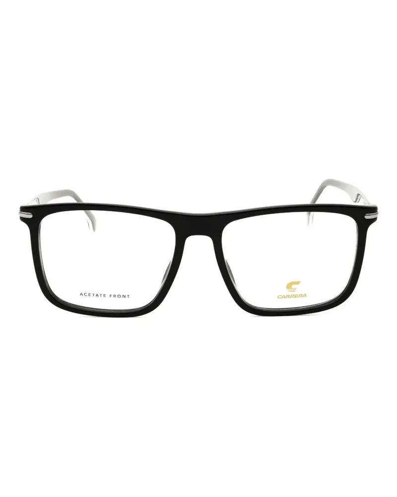 Carrera rectangle-frame glasses - Schwarz Schwarz