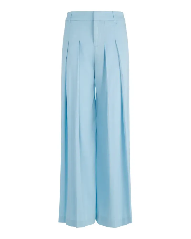 Alice + Olivia Blaire pleated trousers - Blau Blau