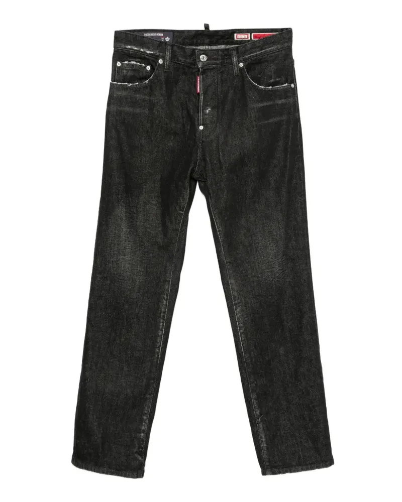 Dsquared2 Jeans im Distressed-Look - Schwarz Schwarz