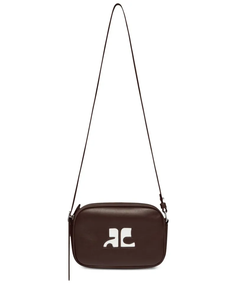 Courrèges Reedition Kameratasche - Braun Braun