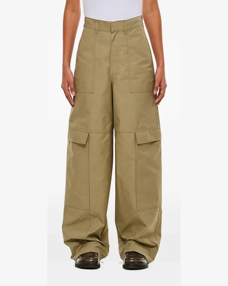 Loewe patch-pocket cargo pants - Grün Grün