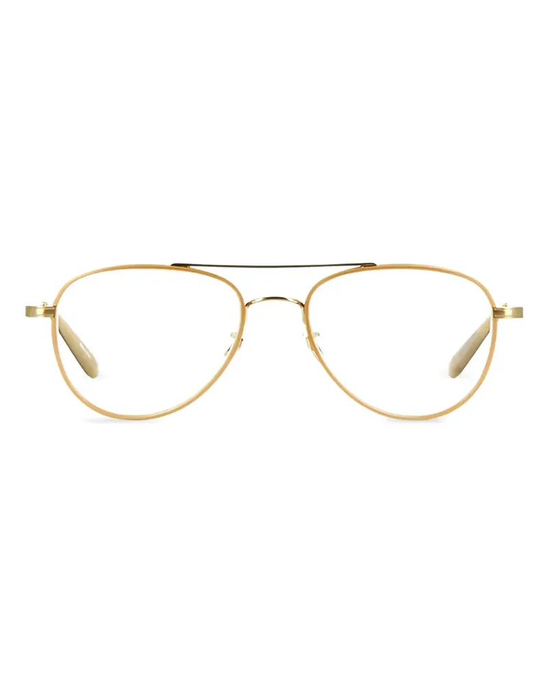 Garrett Leight Klassische Pilotenbrille - Nude Nude