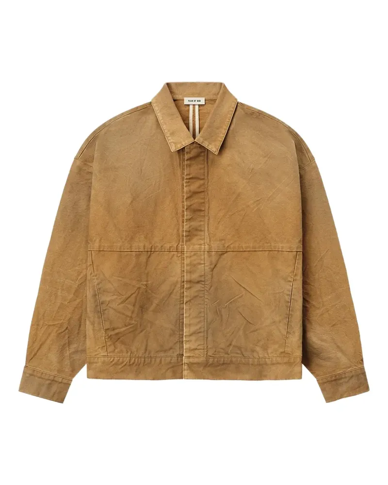 Fear of God canvas utility jacket - Braun Braun