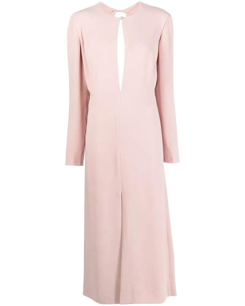 COSTARELLOS Abendkleid mit offenem Rücken - Rosa Rosa