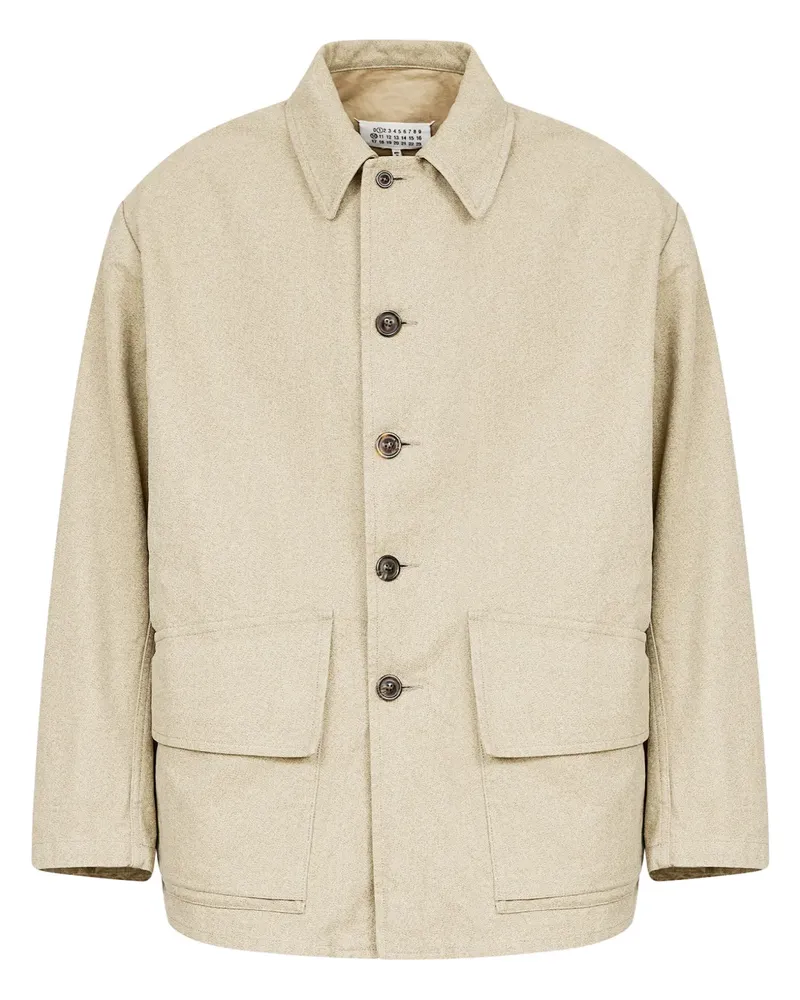 Maison Margiela Klassische Hemdjacke - Nude Nude