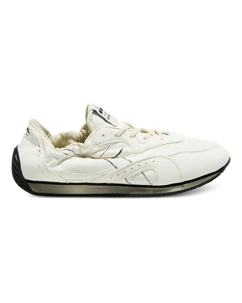 Diadora Equipe Revenge Etoile Sneakers im Distressed-Look - Nude Nude