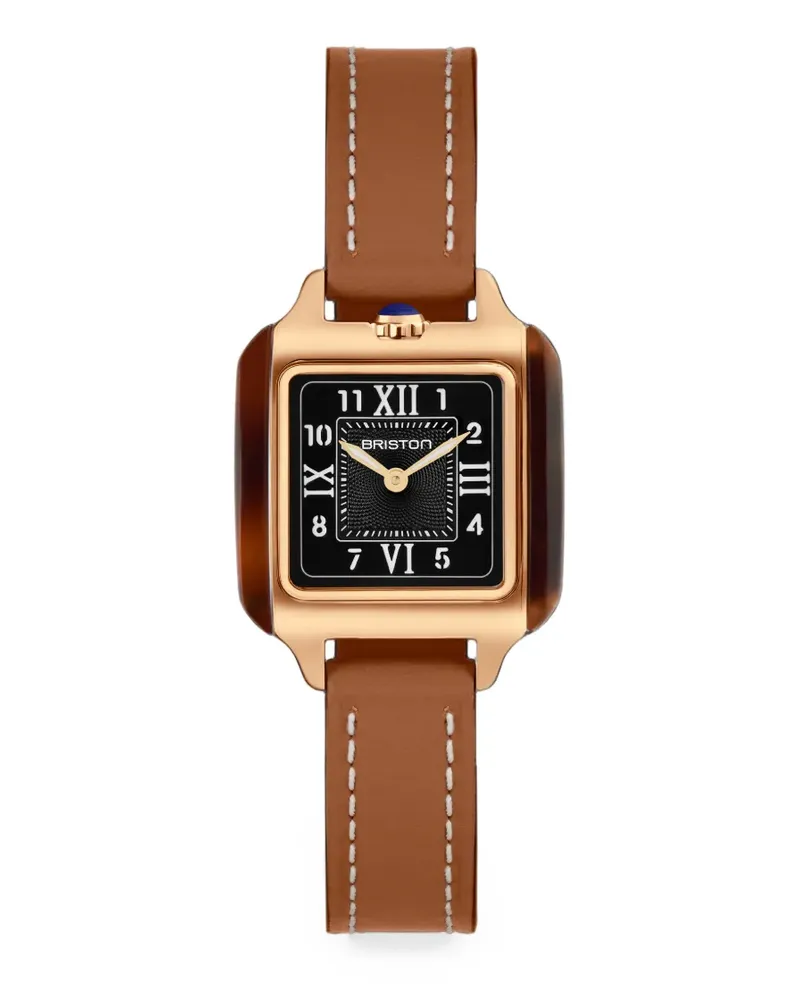 BRISTON Streamliner Kennedy 25mm watch - Schwarz Schwarz