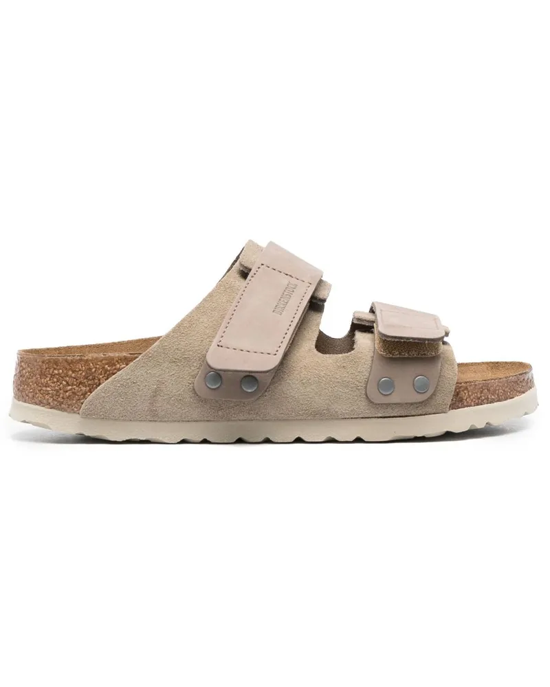 Birkenstock Sandalen mit Klettverschluss - Grau Grau