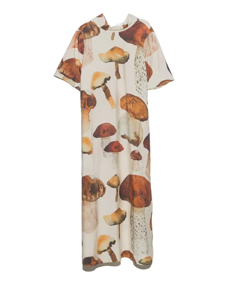 BIMBA Y LOLA Ausgeblichenes Kleid mit abgerundeten Nähten - Nude Nude