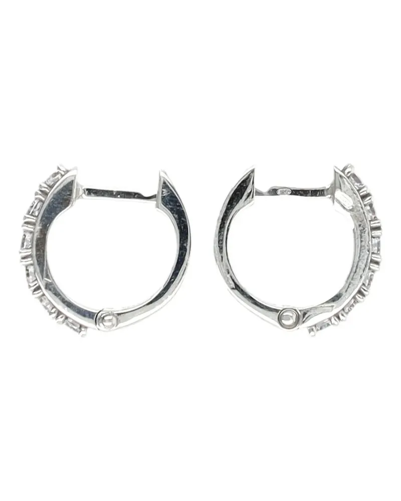 Emanuele Bicocchi Klassische Creolen - Silber Silber