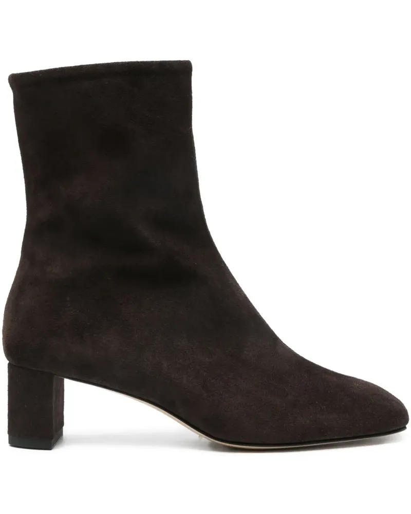 aeyde Stiefel mit Blockabsatz - Braun Braun