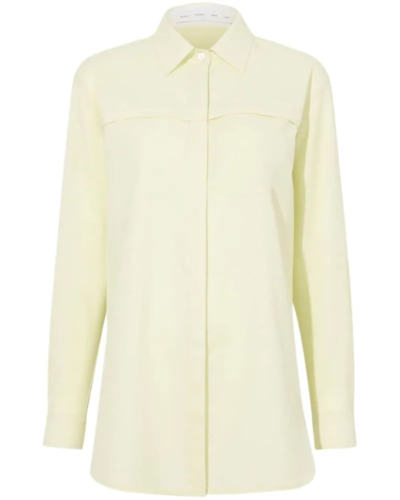 Proenza Schouler Rose Hemd - Gelb Gelb